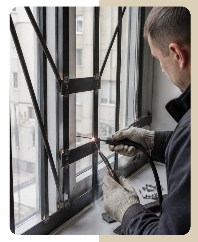 Усиление оконных решеток в Кондопоге по цене от 4568 р. | ДвериЛегко-Кнп